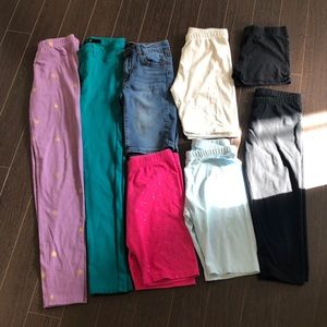 Bundle of 8 girls bottom size 10-12